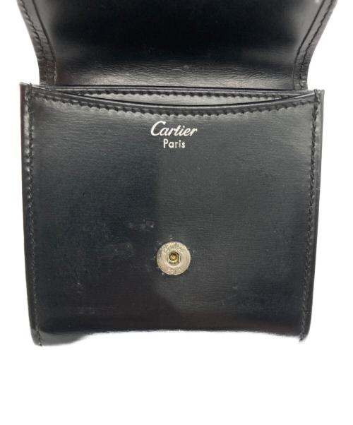 Cartier（カルティエ）Cartier (カルティエ) コインケース ブラックの古着・服飾アイテム