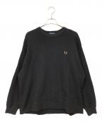FRED PERRYフレッドペリー）の古着「スウェット」｜ブラック