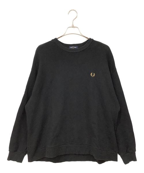 FRED PERRY（フレッドペリー）FRED PERRY (フレッドペリー) スウェット ブラック サイズ:Lの古着・服飾アイテム