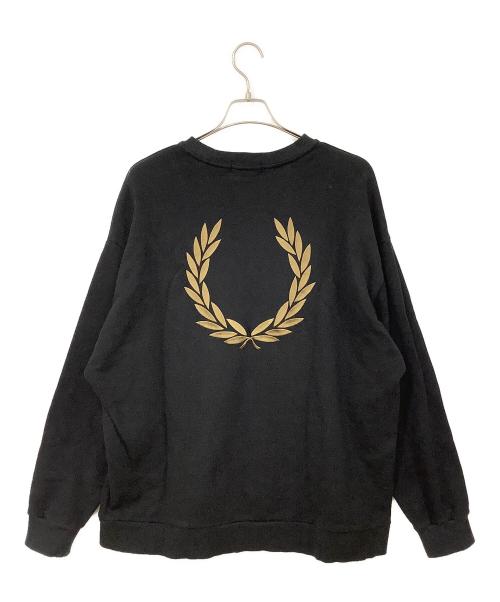 FRED PERRY（フレッドペリー）FRED PERRY (フレッドペリー) スウェット ブラック サイズ:Lの古着・服飾アイテム