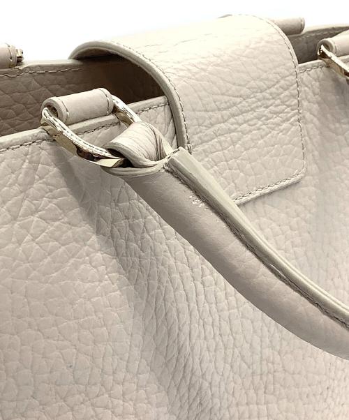FURLA（フルラ）FURLA (フルラ) 2WAYショルダーバッグ グレーの古着・服飾アイテム