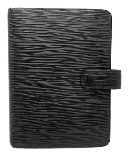 LOUIS VUITTON（ルイ ヴィトン）LOUIS VUITTON (ルイ ヴィトン) 手帳カバー ブラックの古着・服飾アイテム
