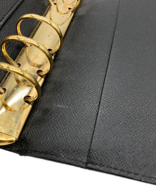 LOUIS VUITTON（ルイ ヴィトン）LOUIS VUITTON (ルイ ヴィトン) 手帳カバー ブラックの古着・服飾アイテム