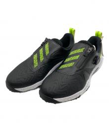 adidas（アディダス）の古着「ゴルフシューズ」｜グリーン×ブラック