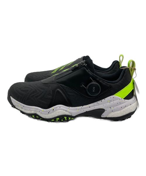 adidas（アディダス）adidas (アディダス) ゴルフシューズ グリーン×ブラック サイズ:27.5cm 未使用品の古着・服飾アイテム