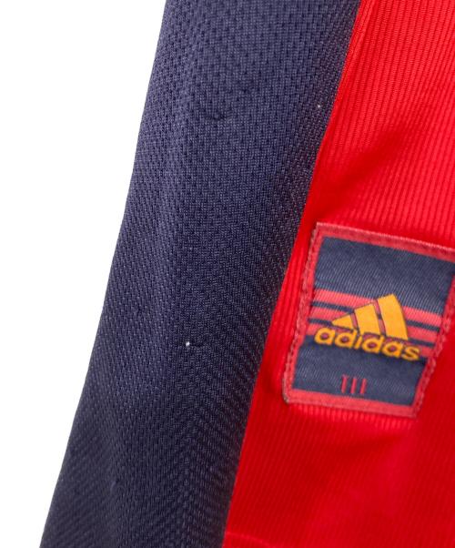 adidas（アディダス）adidas (アディダス) ゲームシャツ レッド サイズ:Lサイズの古着・服飾アイテム