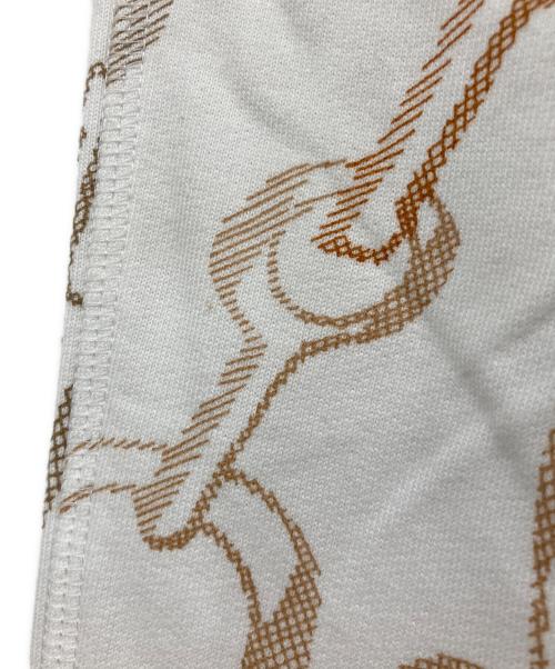 HERMES（エルメス）HERMES (エルメス) パンツ ホワイト×ベージュ サイズ:36の古着・服飾アイテム