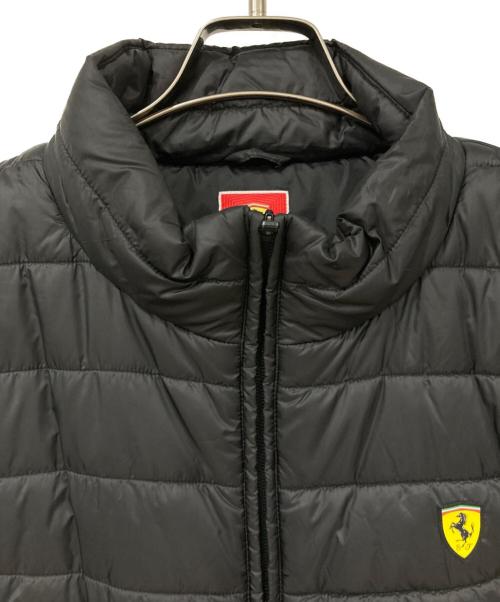 Scuderia Ferrari（スクーデリア・フェラーリ）Scuderia Ferrari (スクーデリア・フェラーリ) 中綿ベスト ブラック×レッド サイズ:XXLの古着・服飾アイテム
