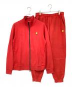 Scuderia Ferrari×GIORGIO ARMANIスクーデリア・フェラーリ×ジョルジオアルマーニ）の古着「セットアップジャージ」｜レッド