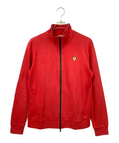 Scuderia Ferrari（スクーデリア・フェラーリ）Scuderia Ferrari (スクーデリア・フェラーリ) GIORGIO ARMANI (ジョルジオアルマーニ) セットアップジャージ レッド サイズ:Mの古着・服飾アイテム