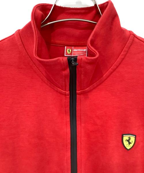 Scuderia Ferrari（スクーデリア・フェラーリ）Scuderia Ferrari (スクーデリア・フェラーリ) GIORGIO ARMANI (ジョルジオアルマーニ) セットアップジャージ レッド サイズ:Mの古着・服飾アイテム