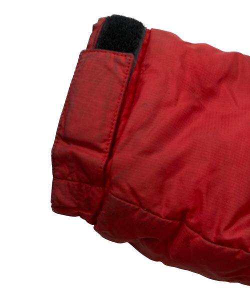 THE NORTH FACE（ザ ノース フェイス）THE NORTH FACE (ザ ノース フェイス) ダウンジャケット レッド×ブラック サイズ:Mの古着・服飾アイテム
