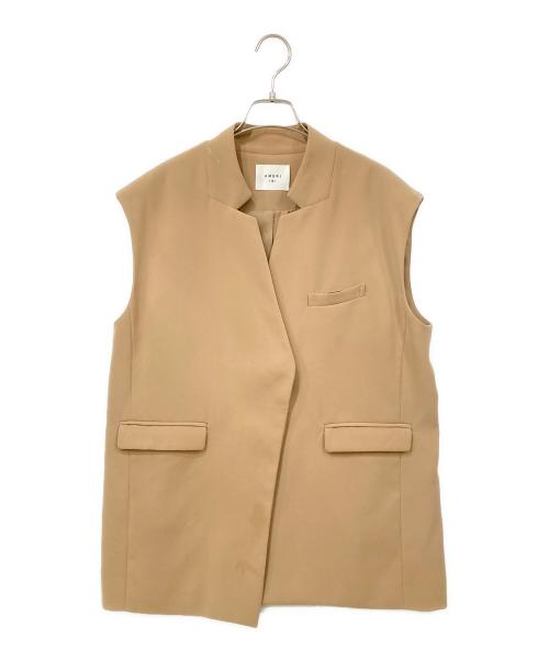 Ameri（アメリ）Ameri (アメリ) OTONA WRAP VEST SET U ベージュ サイズ:Mの古着・服飾アイテム