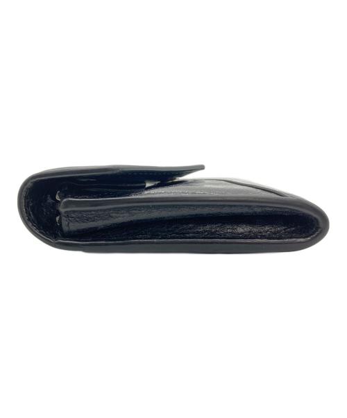 MM6 Maison Margiela（エムエムシックスメゾンマルジェラ）MM6 Maison Margiela (エムエムシックスメゾンマルジェラ) コンパクトウォレット ブラックの古着・服飾アイテム