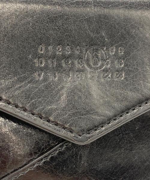 MM6 Maison Margiela（エムエムシックスメゾンマルジェラ）MM6 Maison Margiela (エムエムシックスメゾンマルジェラ) コンパクトウォレット ブラックの古着・服飾アイテム