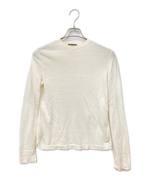 LORO PIANA（ロロピアーナ）LORO PIANA (ロロピアーナ) 長袖カットソー ベージュ サイズ:38の古着・服飾アイテム