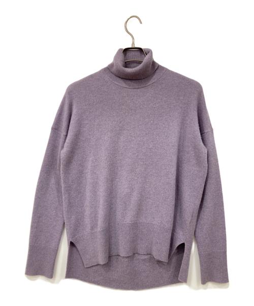 theory（セオリー）theory (セオリー) 薄手ニット パープル サイズ:Sの古着・服飾アイテム