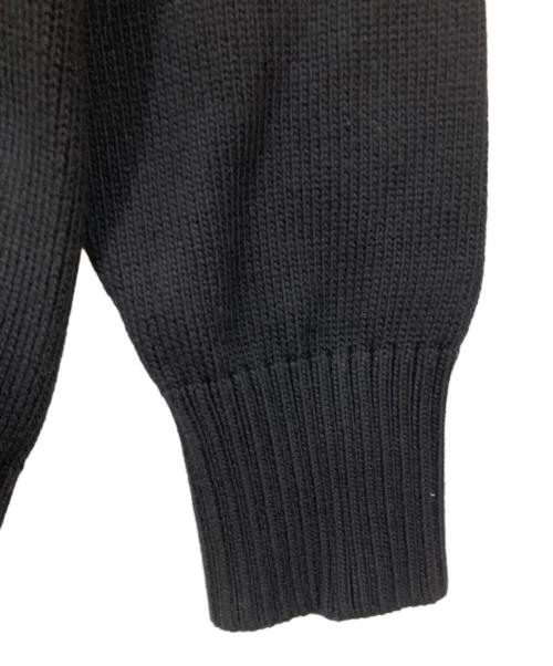 DRAWER（ドゥロワー）DRAWER (ドゥロワー) 厚手ニット ブラック サイズ:1の古着・服飾アイテム