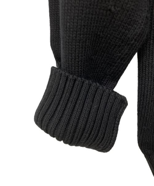 DRAWER（ドゥロワー）DRAWER (ドゥロワー) 厚手ニット ブラック サイズ:1の古着・服飾アイテム