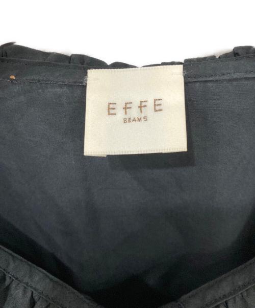 EFFE BEAMS（エッフェ ビームス）EFFE BEAMS (エッフェ ビームス) ビッグカラーワンピース ブラック サイズ:36の古着・服飾アイテム