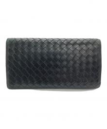 BOTTEGA VENETA（ボッテガベネタ）の古着「長財布」｜ブラック