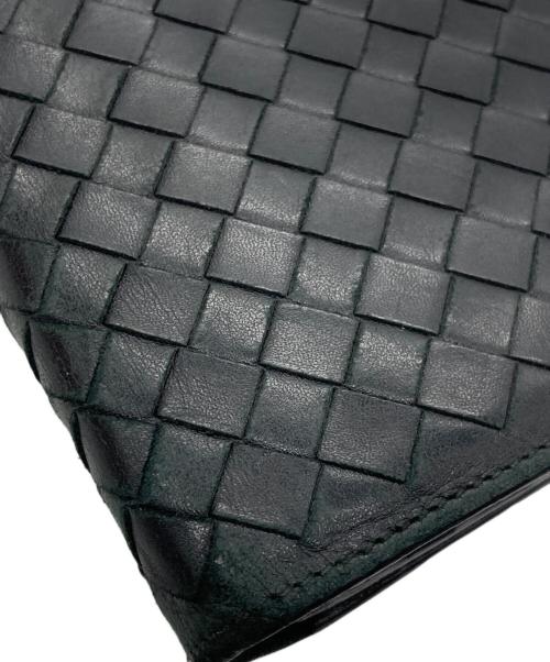 BOTTEGA VENETA（ボッテガベネタ）BOTTEGA VENETA (ボッテガベネタ) 長財布 ブラックの古着・服飾アイテム