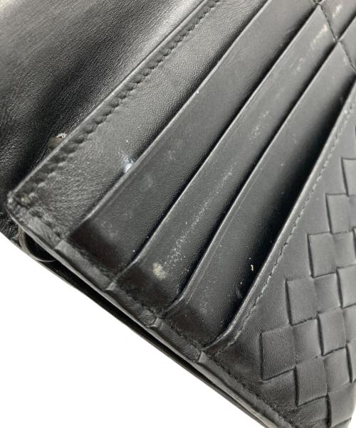 BOTTEGA VENETA（ボッテガベネタ）BOTTEGA VENETA (ボッテガベネタ) 長財布 ブラックの古着・服飾アイテム