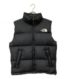 THE NORTH FACE（ザ ノース フェイス）の古着「ヌプシダウンベスト」｜ブラック