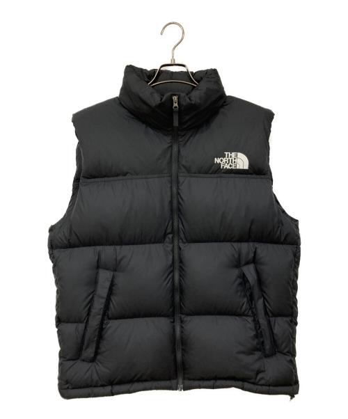 THE NORTH FACE（ザ ノース フェイス）THE NORTH FACE (ザ ノース フェイス) ヌプシダウンベスト ブラック サイズ:XLサイズの古着・服飾アイテム