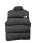 THE NORTH FACE (ザ ノース フェイス) ヌプシダウンベスト ブラック サイズ:XLサイズ：15000円