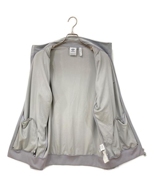 adidas（アディダス）adidas (アディダス) ベロアトラックジャケット グレー サイズ:Lの古着・服飾アイテム