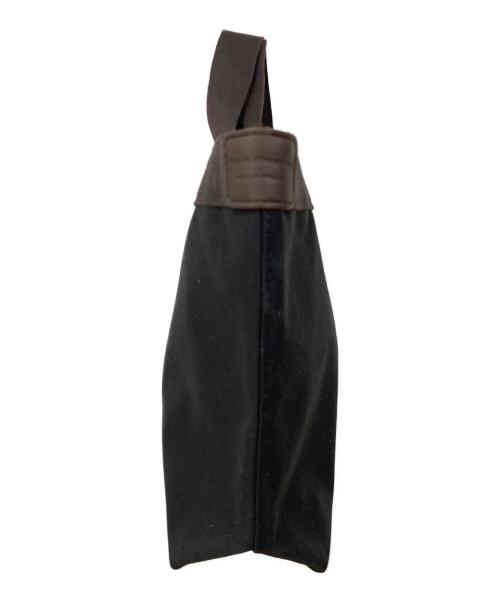 Herve Chapelier（エルベシャプリエ）Herve Chapelier (エルベシャプリエ) コーデュラスクエアトート ブラックの古着・服飾アイテム
