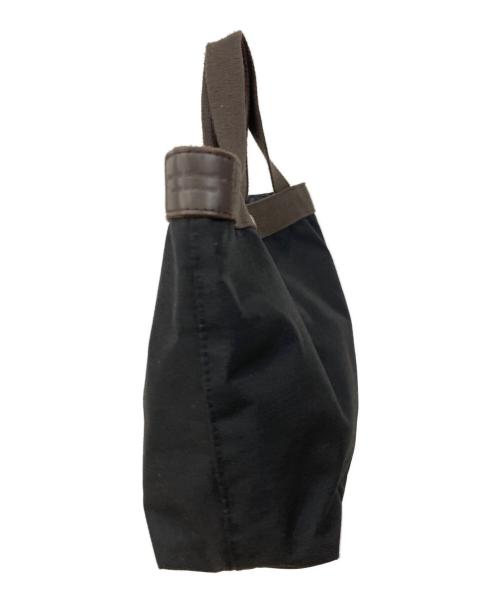 Herve Chapelier（エルベシャプリエ）Herve Chapelier (エルベシャプリエ) コーデュラスクエアトート ブラックの古着・服飾アイテム