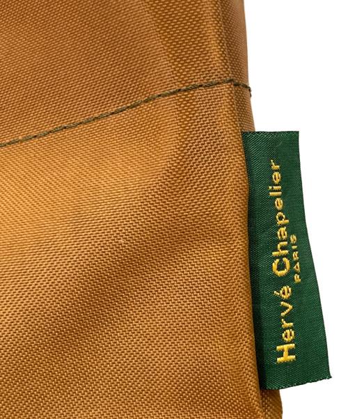 Herve Chapelier（エルベシャプリエ）Herve Chapelier (エルベシャプリエ) 舟形ショルダーバッグ ブラウンの古着・服飾アイテム