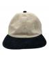 HUF (ハフ) キャップ ブラック×ホワイト：3000円