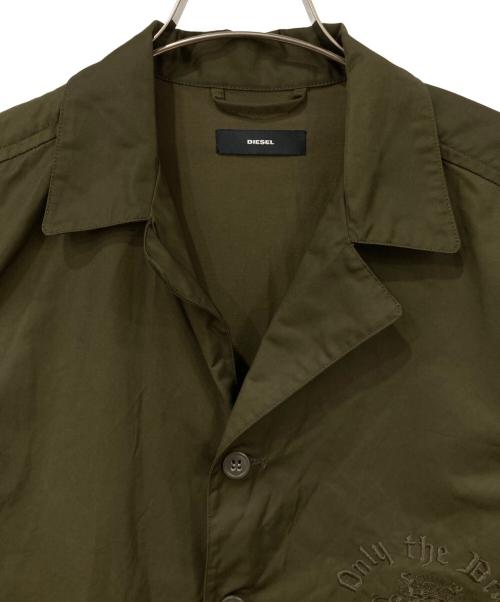 DIESEL（ディーゼル）DIESEL (ディーゼル) シャツジャケット オリーブ サイズ:SIZE Sの古着・服飾アイテム