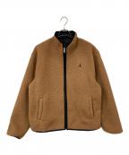 NIKEナイキ）の古着「Air Jordan Flight High-Pile Fleece Jacket」｜ブラウン