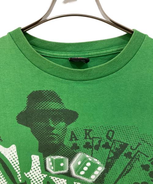 stussy（ステューシー）stussy (ステューシー) 半袖カットソー グリーン サイズ:Lサイズの古着・服飾アイテム