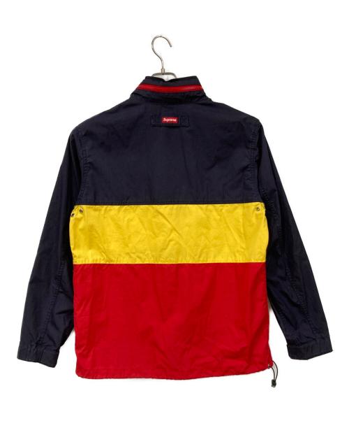 SUPREME（シュプリーム）SUPREME (シュプリーム) 14SS/F-1 Pullover Jacket レッド×イエロー×ネイビー サイズ:Mの古着・服飾アイテム