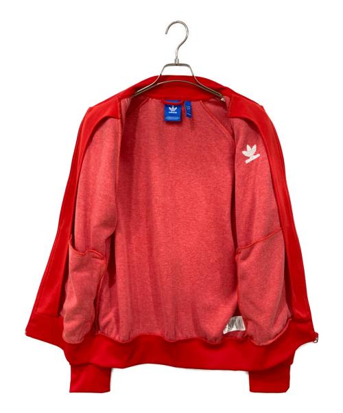adidas Originals（アディダスオリジナル）adidas Originals (アディダスオリジナル) SST TRACK TOP レッド×ホワイト サイズ:XOの古着・服飾アイテム