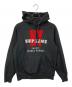 SUPREME（シュプリーム）の古着「プルオーバーパーカー」｜ブラック×レッド