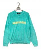 DSQUARED2ディースクエアード）の古着「スウェット」｜グリーン
