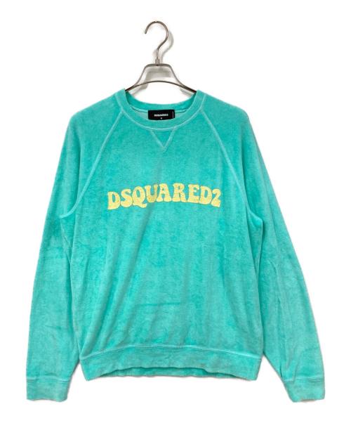 DSQUARED2（ディースクエアード）DSQUARED2 (ディースクエアード) スウェット グリーン サイズ:Mサイズの古着・服飾アイテム