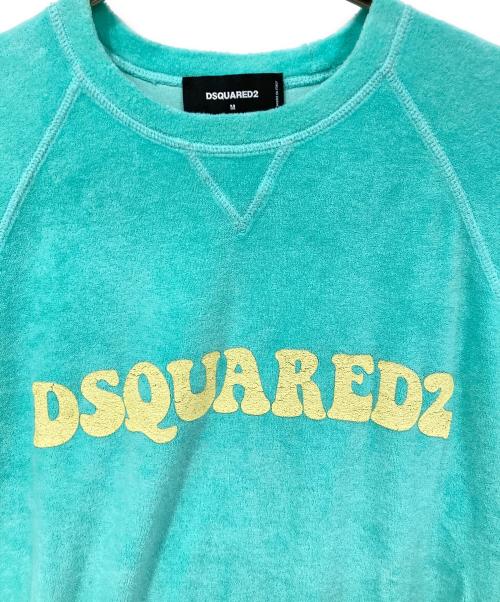 DSQUARED2（ディースクエアード）DSQUARED2 (ディースクエアード) スウェット グリーン サイズ:Mサイズの古着・服飾アイテム