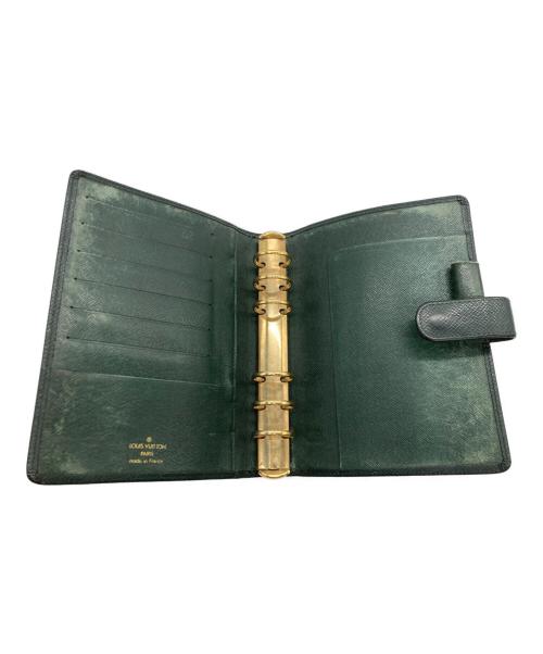 LOUIS VUITTON（ルイ ヴィトン）LOUIS VUITTON (ルイ ヴィトン) 手帳カバー/アジェンダMM グリーンの古着・服飾アイテム