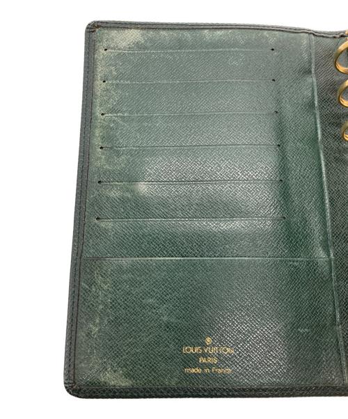 LOUIS VUITTON（ルイ ヴィトン）LOUIS VUITTON (ルイ ヴィトン) 手帳カバー/アジェンダMM グリーンの古着・服飾アイテム