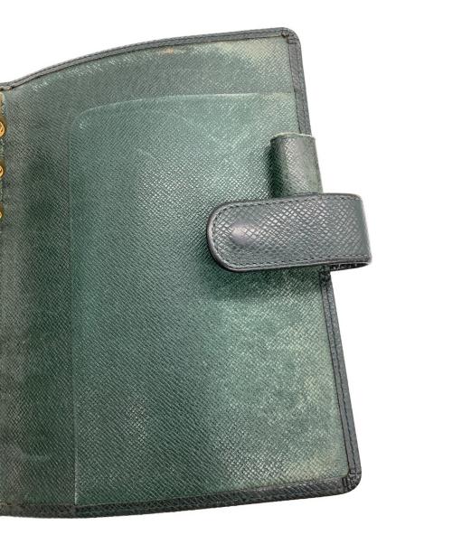 LOUIS VUITTON（ルイ ヴィトン）LOUIS VUITTON (ルイ ヴィトン) 手帳カバー/アジェンダMM グリーンの古着・服飾アイテム