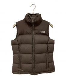 THE NORTH FACE（ザ ノース フェイス）の古着「ダウンベスト」｜ブラウン