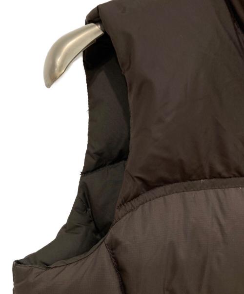 THE NORTH FACE（ザ ノース フェイス）THE NORTH FACE (ザ ノース フェイス) ダウンベスト ブラウン サイズ:SIZE Sの古着・服飾アイテム