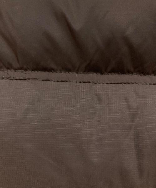 THE NORTH FACE（ザ ノース フェイス）THE NORTH FACE (ザ ノース フェイス) ダウンベスト ブラウン サイズ:SIZE Sの古着・服飾アイテム